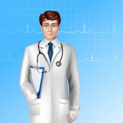 Male Doctor Poster