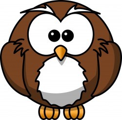 Owl Cartoon Icons PNG