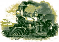 Vintage train 01 Icons PNG
