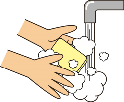 Wash your hands with soap Icons PNG