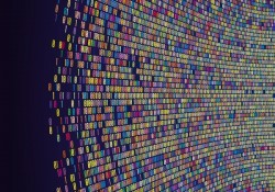 Colored number background vectors material 01