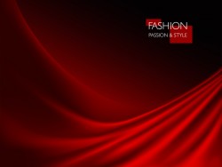 Red smooth silk background vector 02