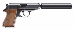 pistol with silencer vector 01