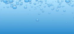Bubbles with water background vector 01
