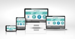 Modern devices with web design