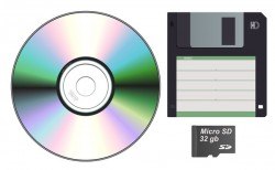 CD and SD template vector