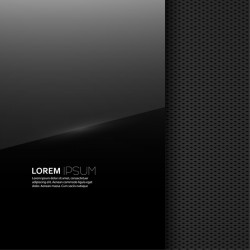 Black background with textures vector