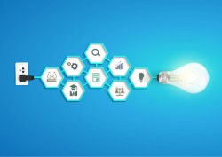 Idea business infographic template vector 15