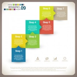 minimal infographic elements template vector 20