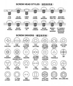 Screw Head Styles