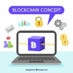 Blockchain concept