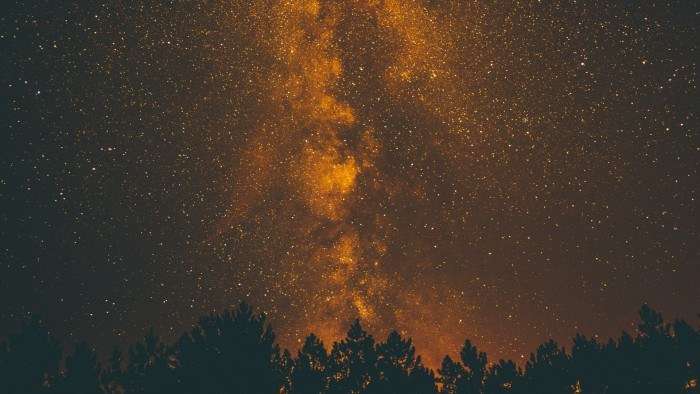 wallpaper 1920×1080 starry sky
