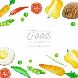 Food background with vegetables