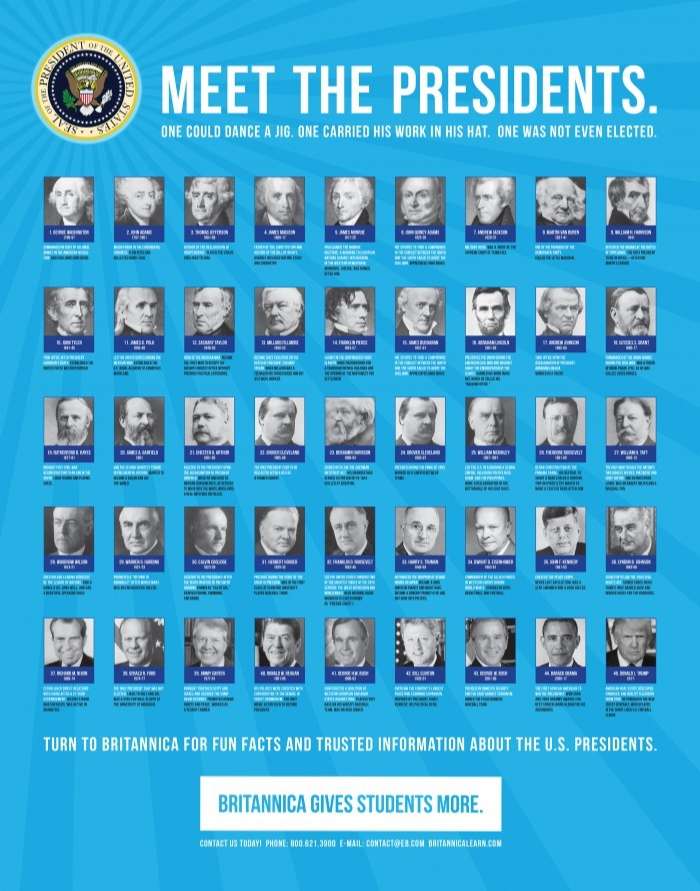 Presidents Poster