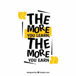 Quote background with motivating message