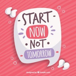 Quote background with motivating message
