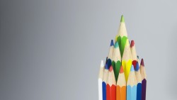Wallpaper colored pencils