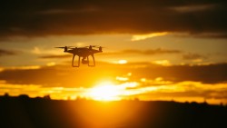 Wallpaper quadrocopter