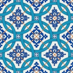 Seamless classical decorative pattern vector 07