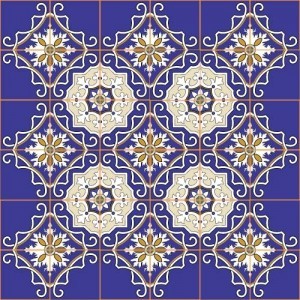 Seamless classical decorative pattern vector 0