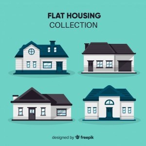 Collection of different houses