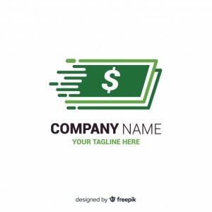 Money concept logo template