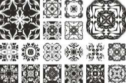 Floral Ornament Set