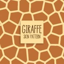 Giraffe skin pattern design background