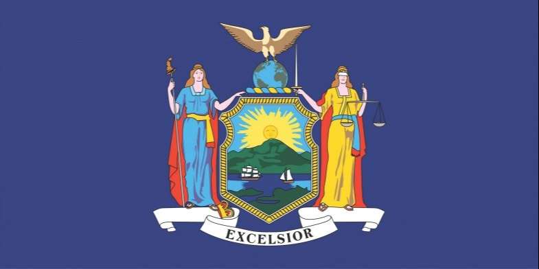 New York State Flag&Seal