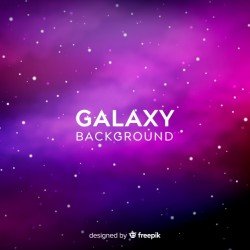 Purple and pink galaxy background