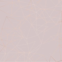 Rose gold low poly background
