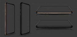 Smartphone transparent screen iphon style