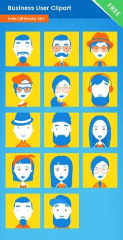 Business User Clipart