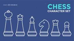 Chess Character Stroke Set