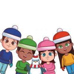 Winter and kids