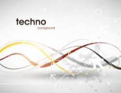 Abstract Grey Tech Background
