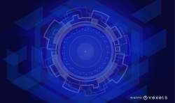 Abstract Technical Background Vector Graphic