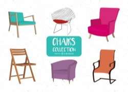 Chair illustrations pack
