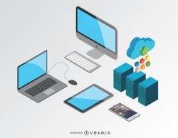 Computer isometric devices