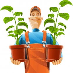 Garden Pruning Work 02 Vector