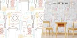 Kitchen Utensils Pattern