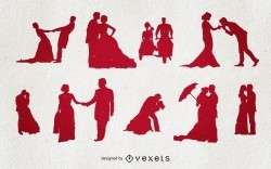 Married Couple Pack Silhouette