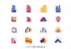 16 Real Estate Vector Icons