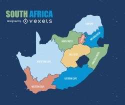 South Africa province map