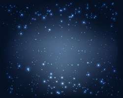 Sparkling Blue Background