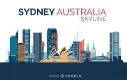 Sydney skyline design