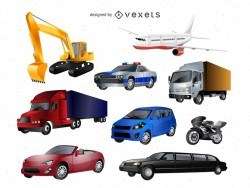 Transport Vector Icons Pack