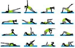 Fitness Symbols set vector