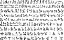 Egypt pyramid symbols