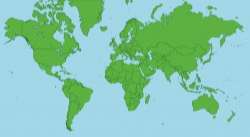 Globe Map Vector